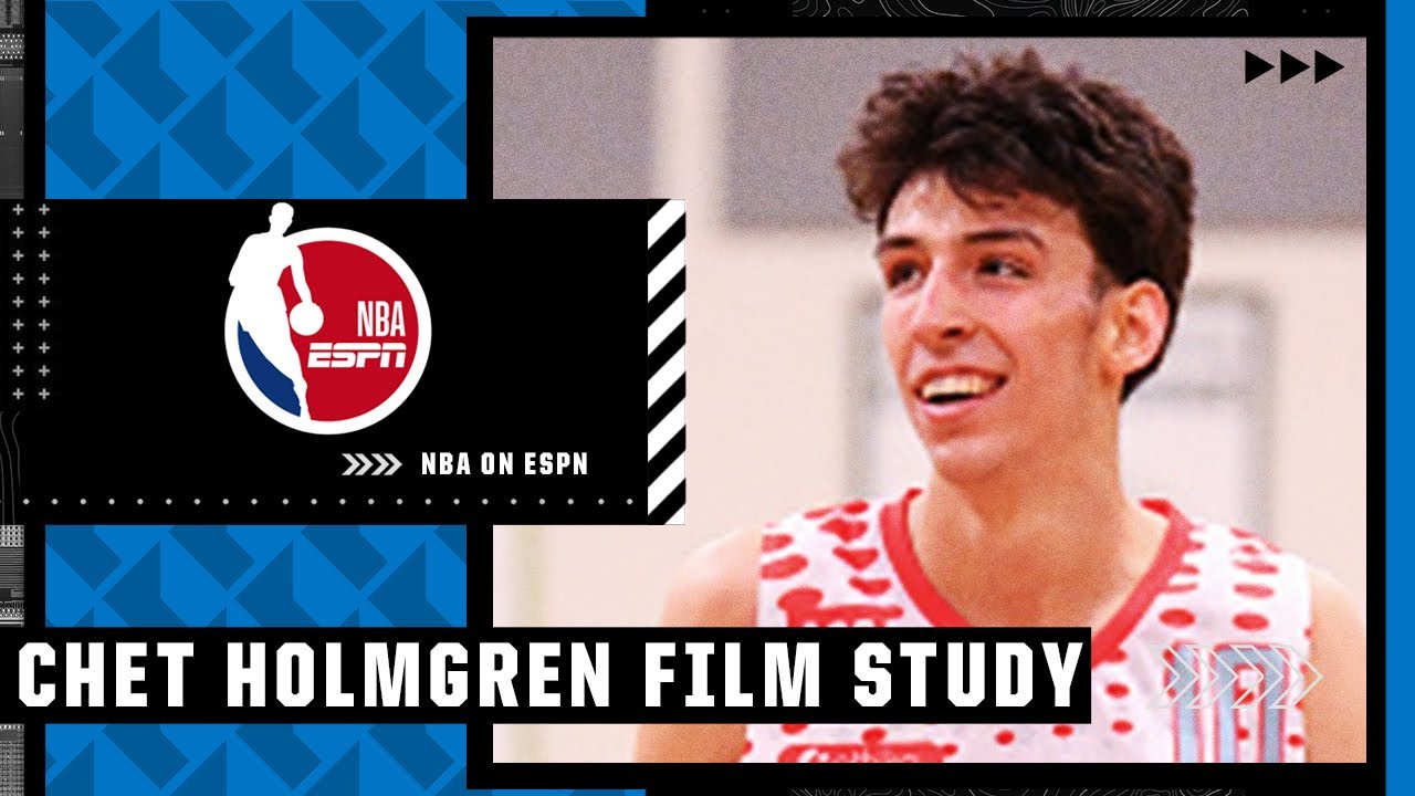 image 0 2022 Nba Draft Prospect Chet Holmgren Film Session With Mike Schmitz : Nba Draft Scouting