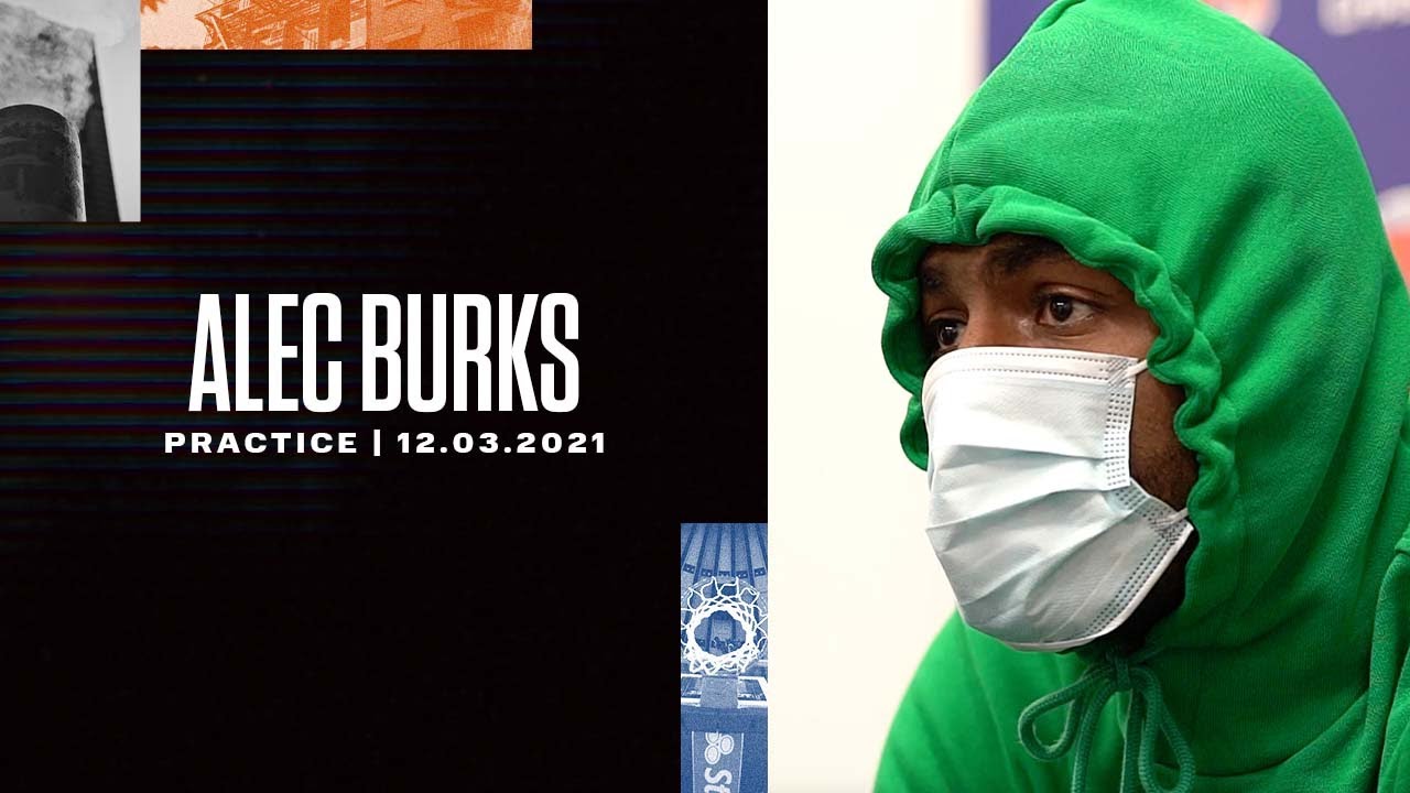 image 0 Alec Burks : Knicks Practice — 12/03/21