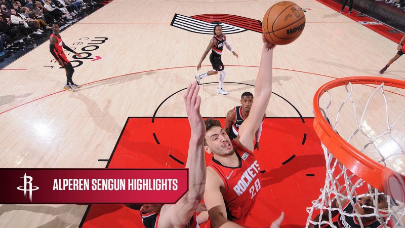 image 0 Alperen Sengun Highlights Career High : Houston Rockets