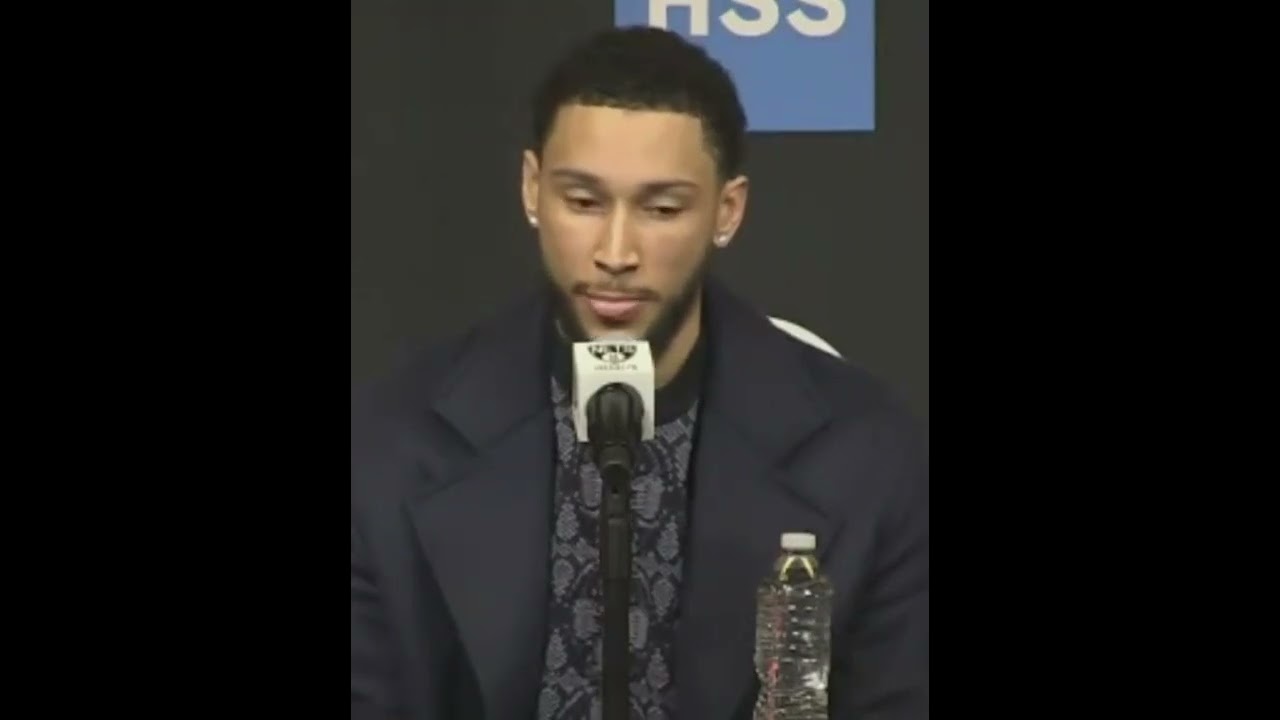 image 0 Ben Simmons Says The Nets Are Going To Be Scary 👀 : #shorts