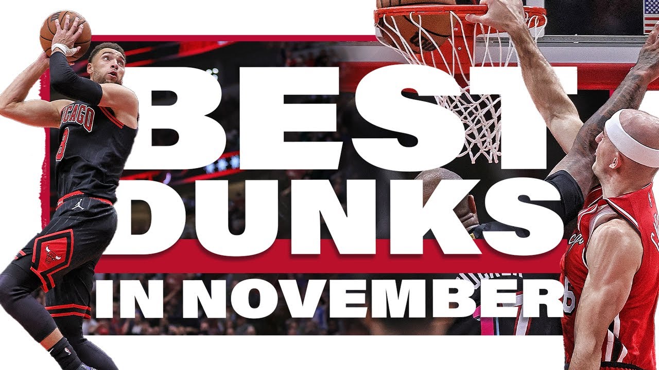 image 0 Best Dunks From November : Lavine : Derozan : Caruso : Derrick Jones : Chicago Bulls Highlights