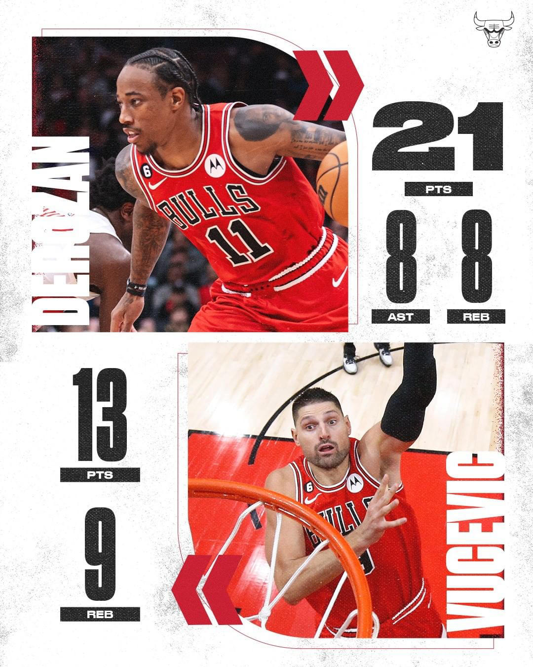Chicago Bulls - Put in work on the road in limited minutes
