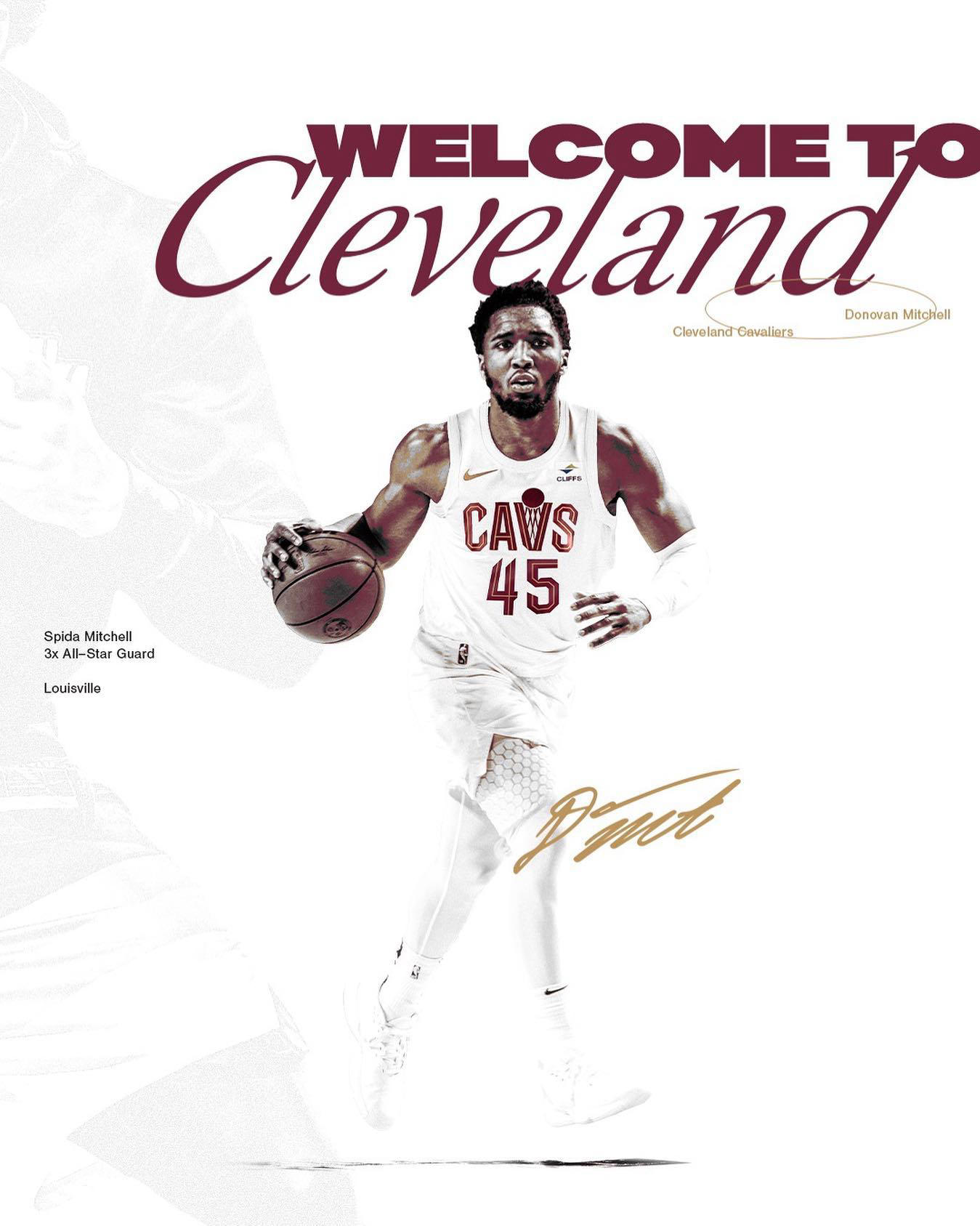 Cleveland Cavaliers - Spida is a Cavalier