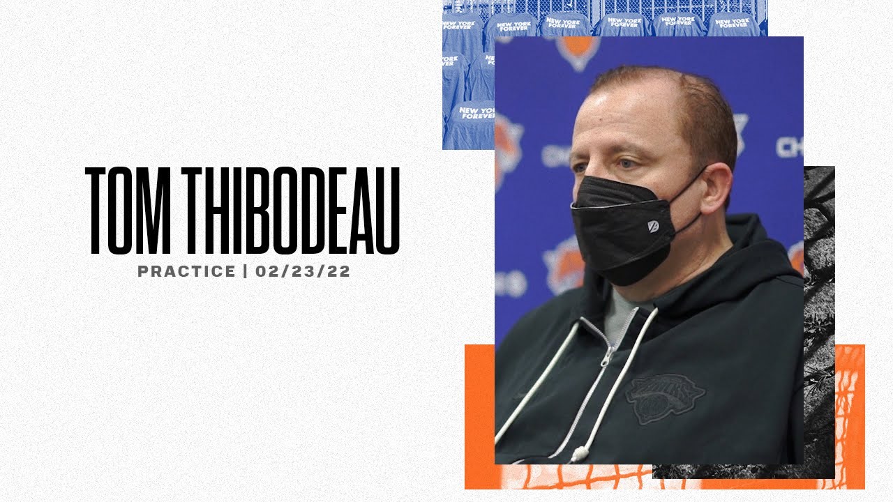 image 0 Coach Tom Thibodeau : Knicks Practice (2/23)