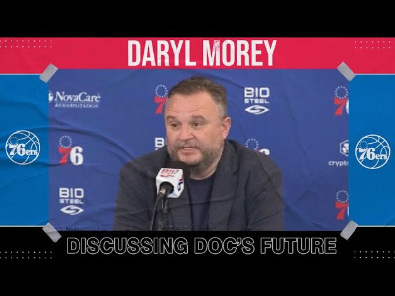image 0 Daryl Morey On Doc Rivers Future With The 76ers 👀 : Nba On Espn