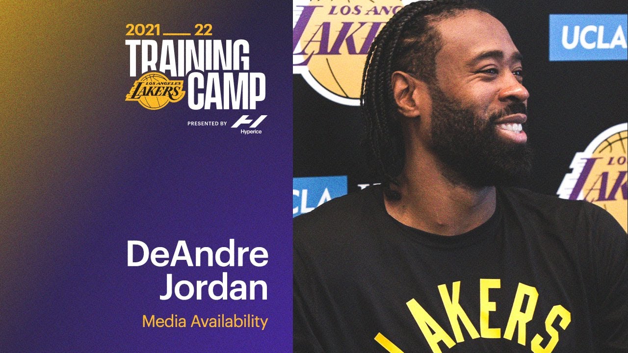 image 0 Deandre Jordan Discusses His Role And Impact On This Veteran Team : Lakers Training Camp