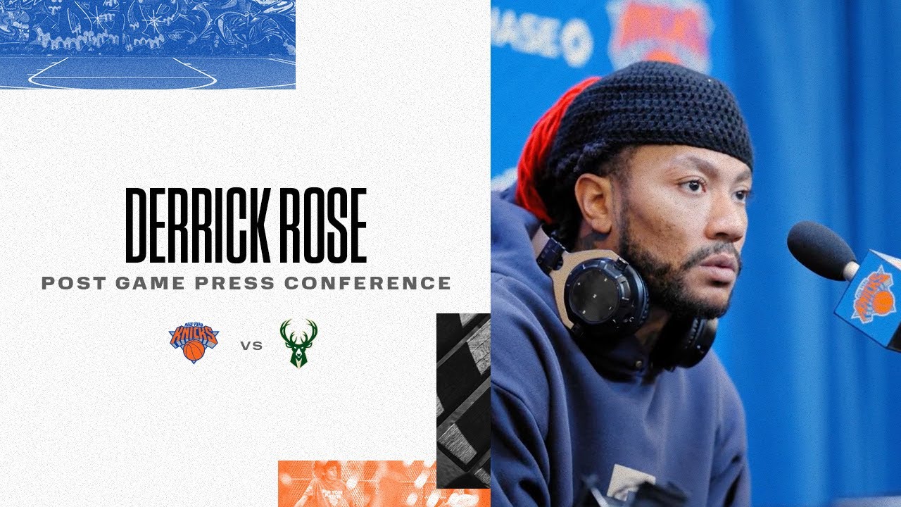 image 0 Derrick Rose : Knicks Post-game (11/11/21)