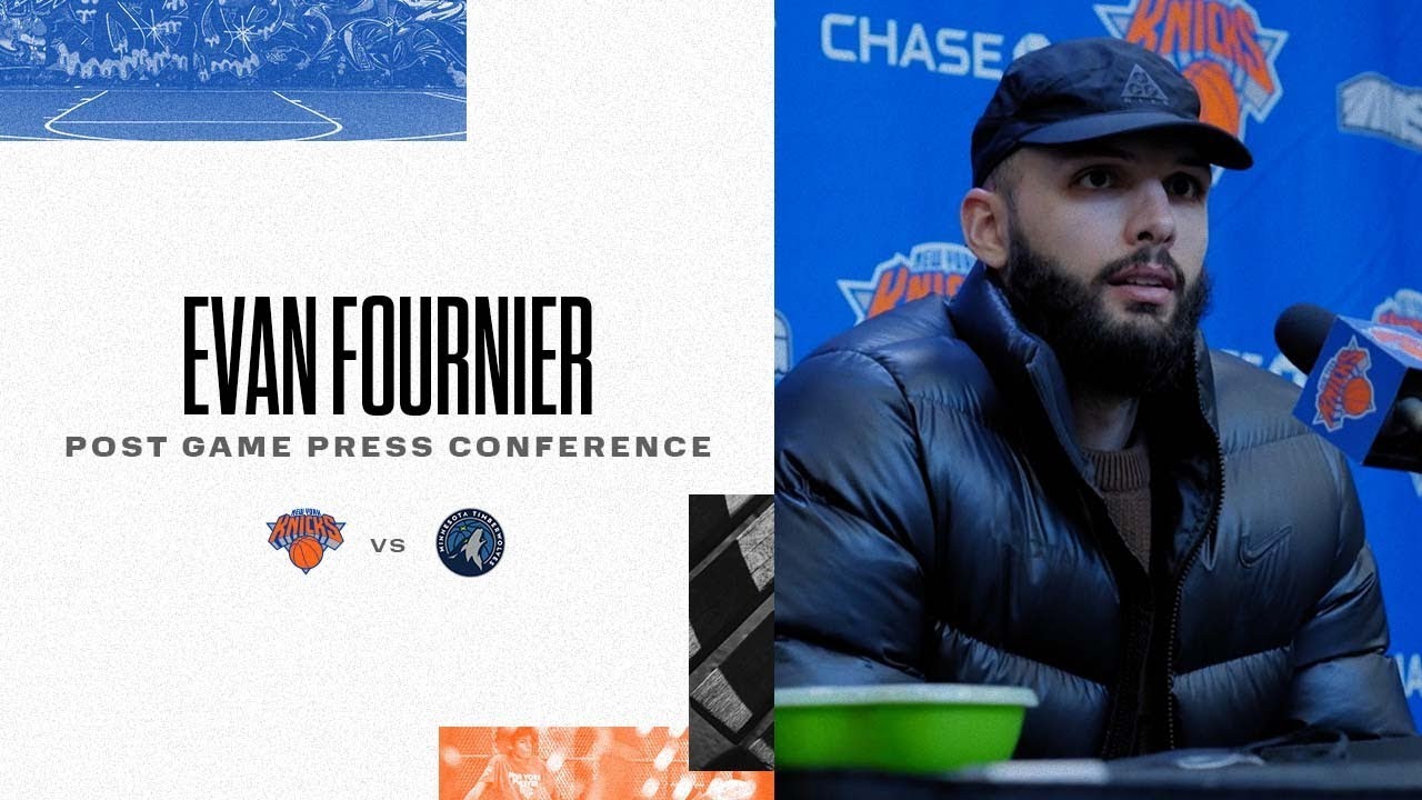 image 0 Evan Fournier : Knicks Postgame (01/18)