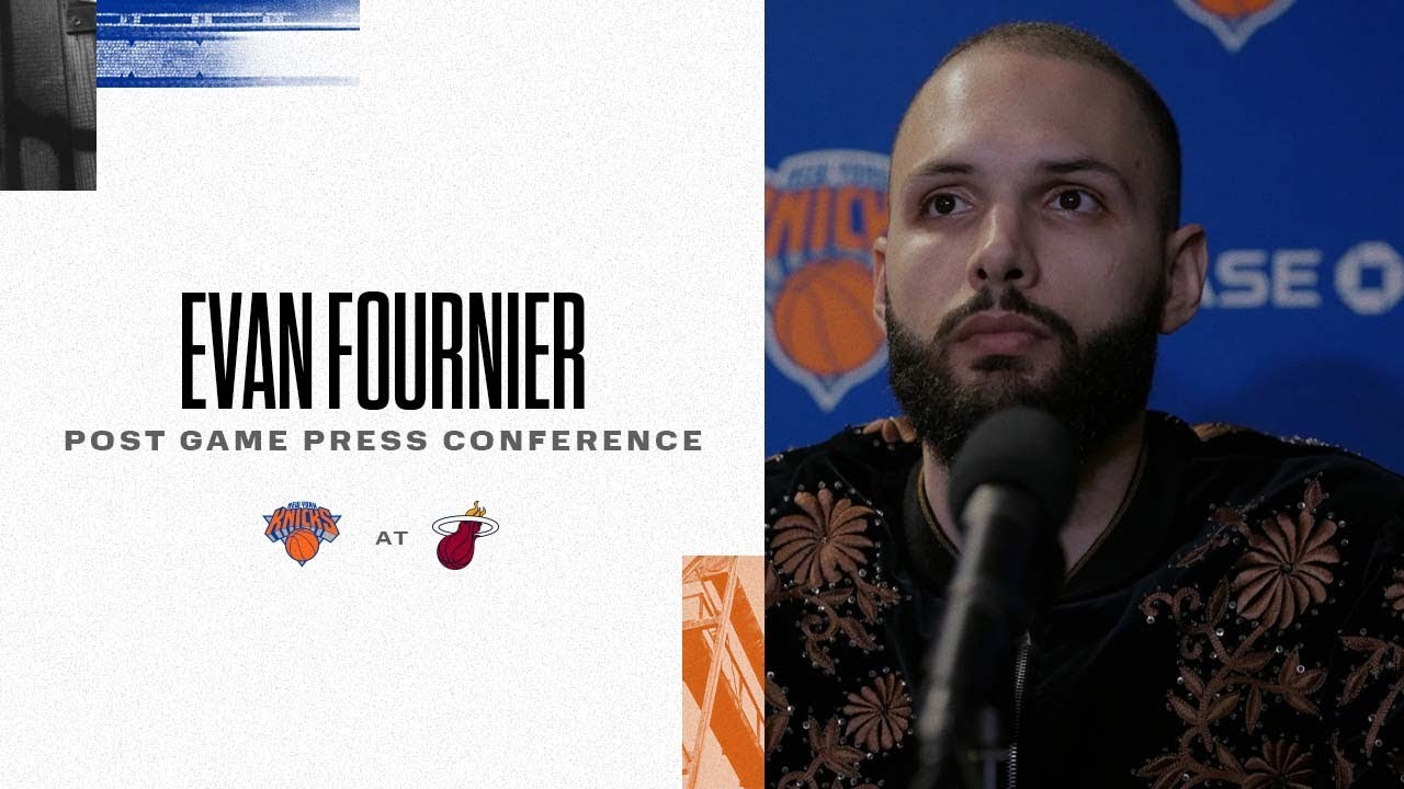 image 0 Evan Fournier : Knicks Postgame (1/26)