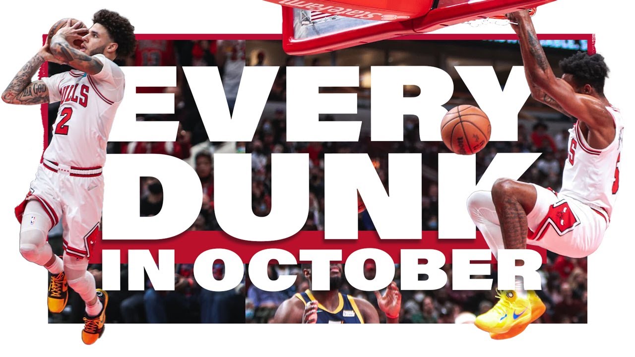 image 0 Every Dunk From The Chicago Bulls In October : Caruso Lavine Derozan Lonzo & More Highlights