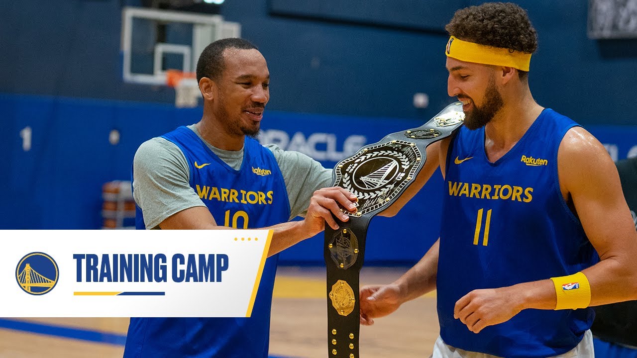 image 0 Golden State Warriors Training Camp : Day One Recap Fueled By Gatorade