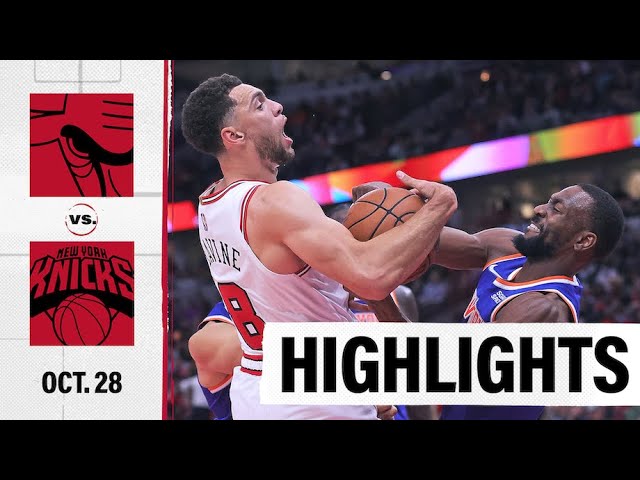 image 0 Highlights: Bulls Comeback Falls Short Vs. Knicks 103-104
