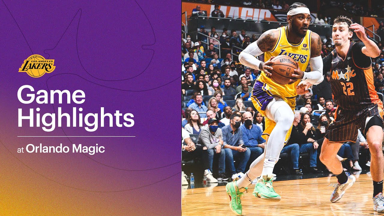 image 0 Highlights : Carmelo Anthony (23 Pts 3 Reb) @ Orlando Magic