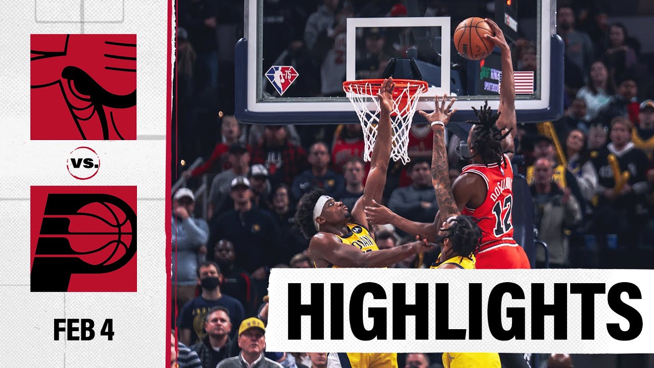 image 0 Highlights: Chicago Bulls Beat Pacers Behind 36 Points From Nikola Vucevic