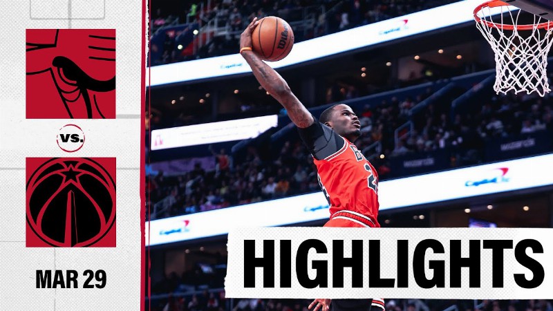 image 0 Highlights: Chicago Bulls Beat Wizards Nikola Vucevic & Demar Derozan Combine For 59 Points