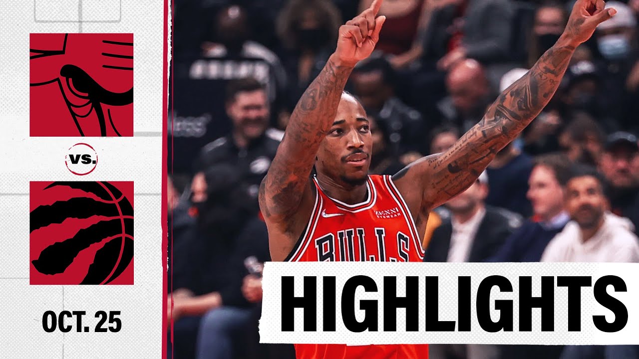 image 0 Highlights: Chicago Bulls Move To 4-0 With A 111-108 Win Against Toronto Raptors