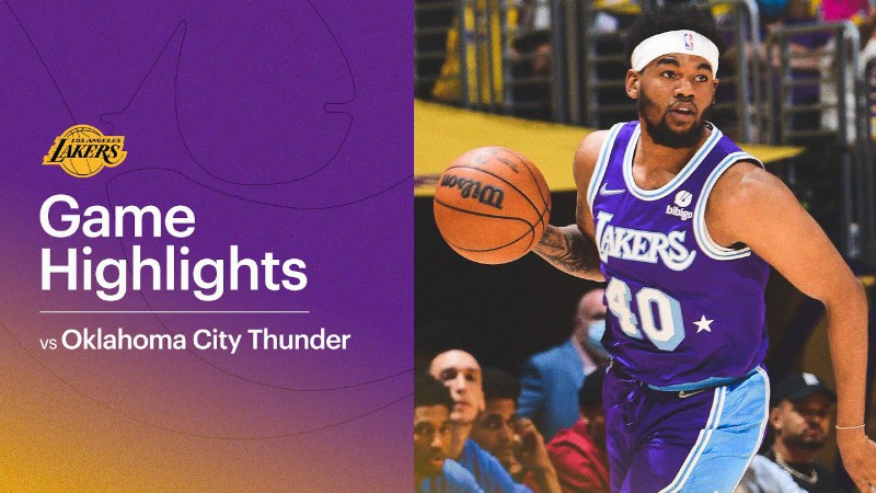 image 0 Highlights: Los Angeles Lakers Vs Oklahoma City Thunder