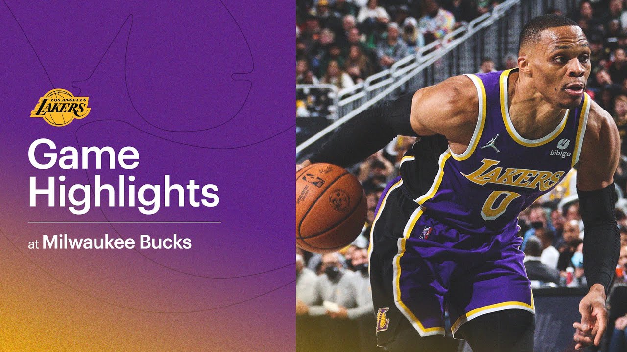 image 0 Highlights : Russell Westbrook (19 Pts 15 Ast 4 Reb) At Milwaukee Bucks