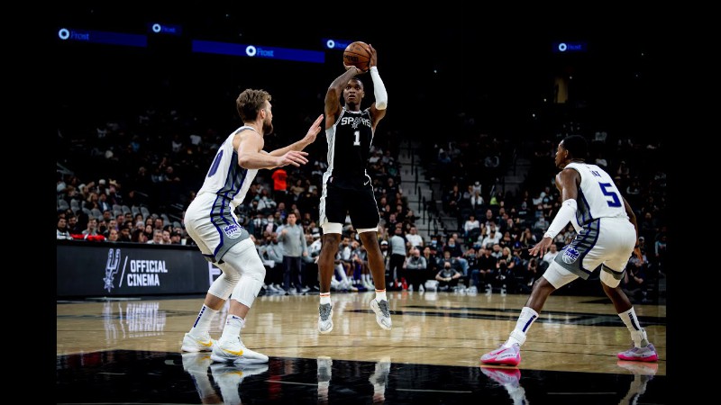 image 0 Highlights: San Antonio Spurs 112 Sacramento Kings 115 : 03.03.22