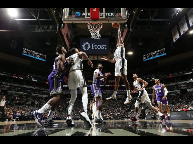 image 0 Highlights: Thad Young's 17 Pts 8 Ast 5 Reb Vs. Sacramento : 2021-22 San Antonio Spurs Season