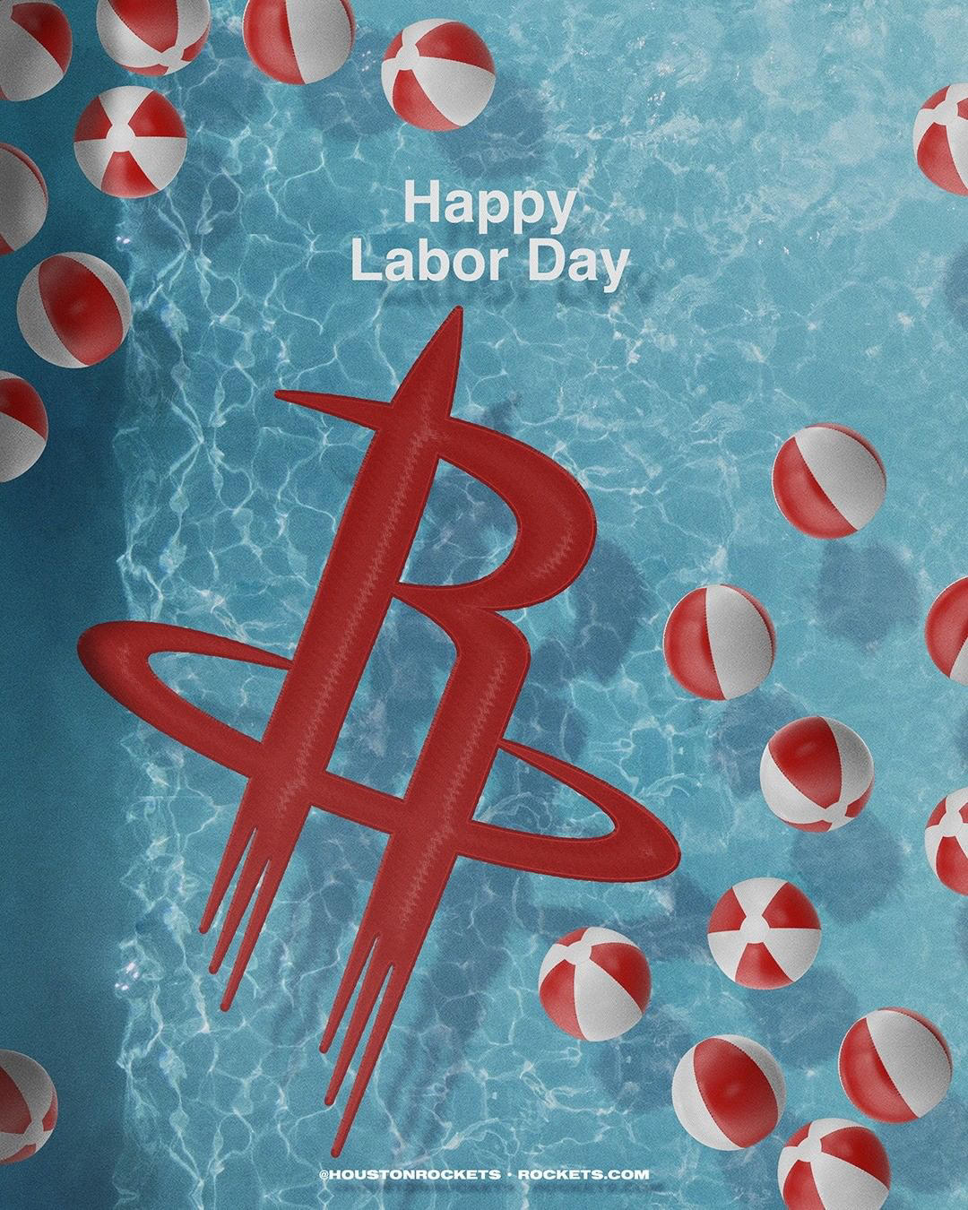 Houston Rockets - Have a safe and happy Labor Day, H-Town