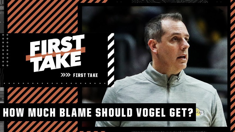 image 0 How Much Blame Should Frank Vogel Get For The Lakers' Struggles? : First Take