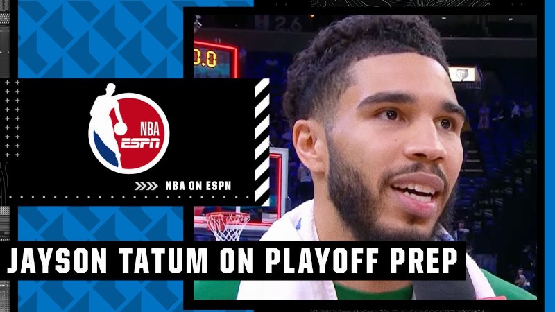 image 0 'i'm Just Glad We're Not In A Play-in Game!' - Jayson Tatum On Celtics' Seeding : Nba On Espn