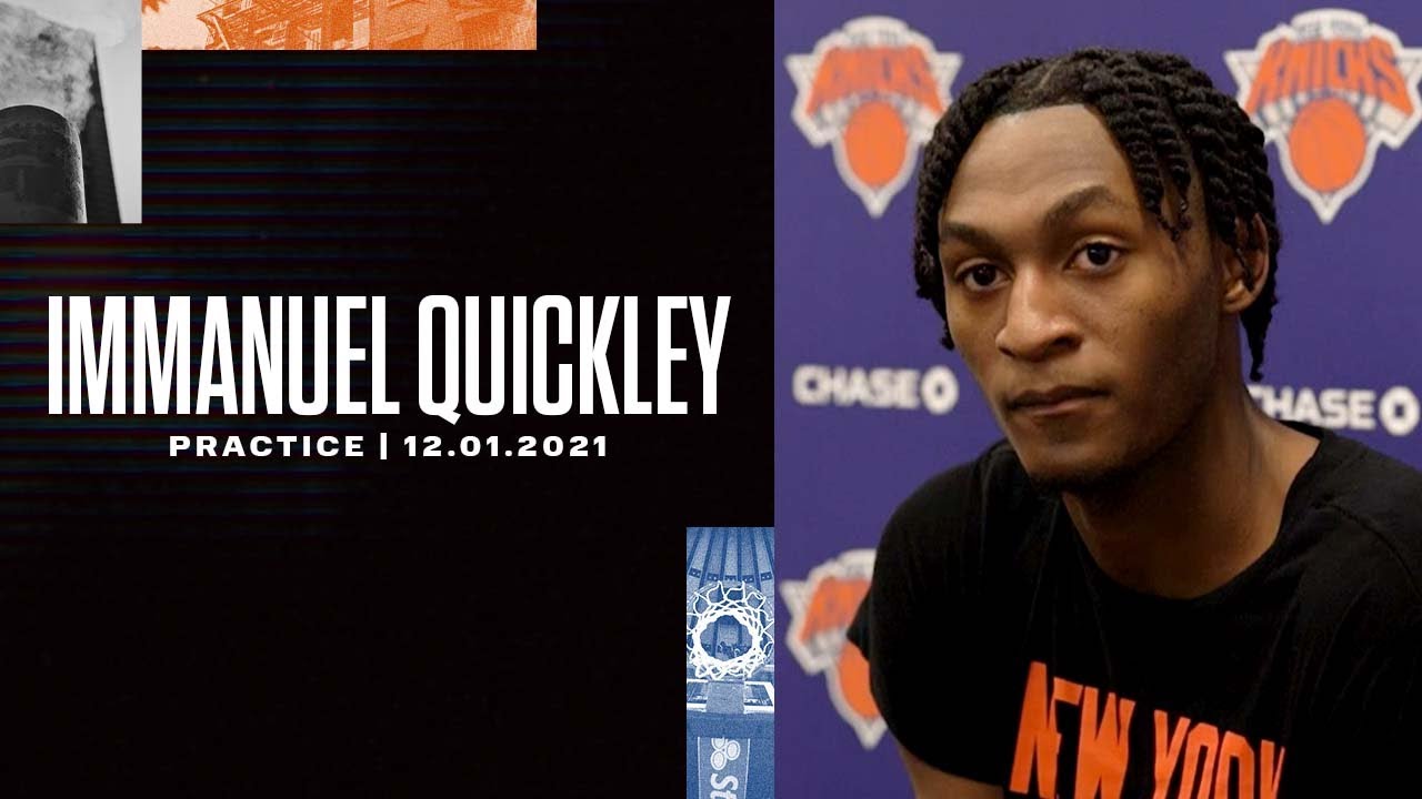 image 0 Immanuel Quickley : Knicks Media — 12/01/21