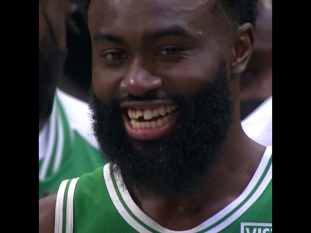 image 0 Jayson Tatum Chipped Jaylen Brown's Tooth 🦷 😬 : #shorts