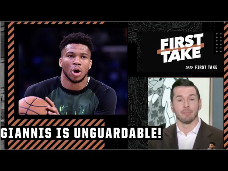image 0 Jj Redick: Giannis Is Becoming Unguardable! : First Take