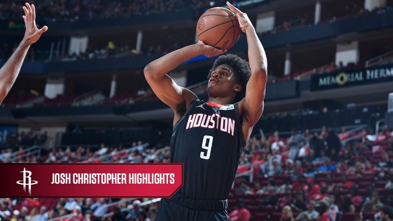 image 0 Josh Christopher Career High Highlights : Houston Rockets