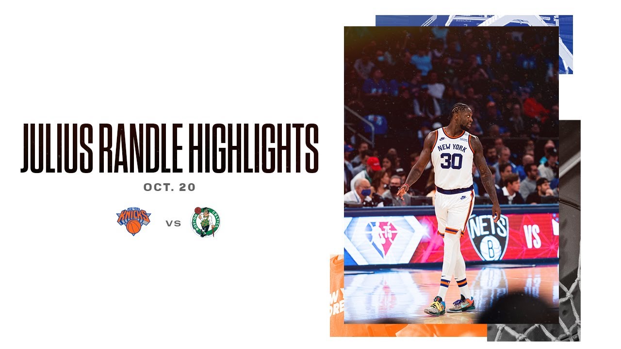 image 0 Julius Randle Drops 35 In Season Opener Vs. Celtics : New York Knicks