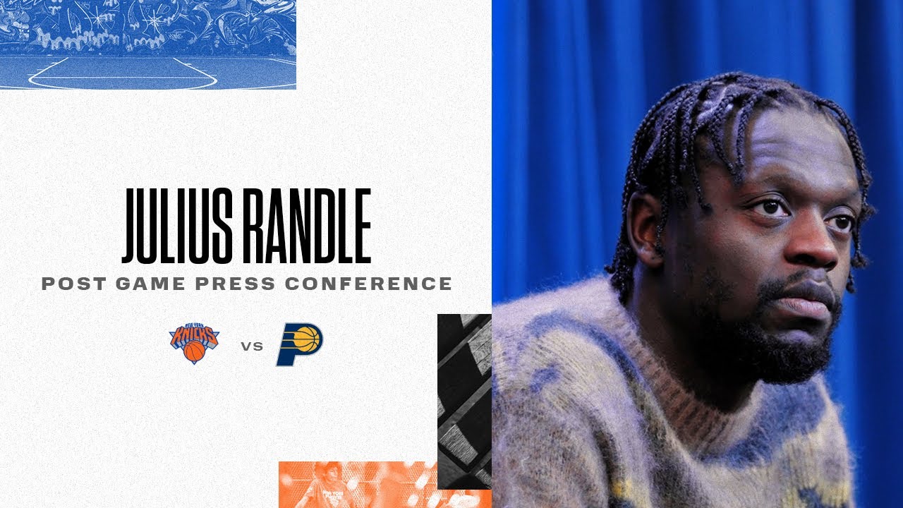 image 0 Julius Randle: it Felt Great Especially Being On Home Court. : Knicks Postgame