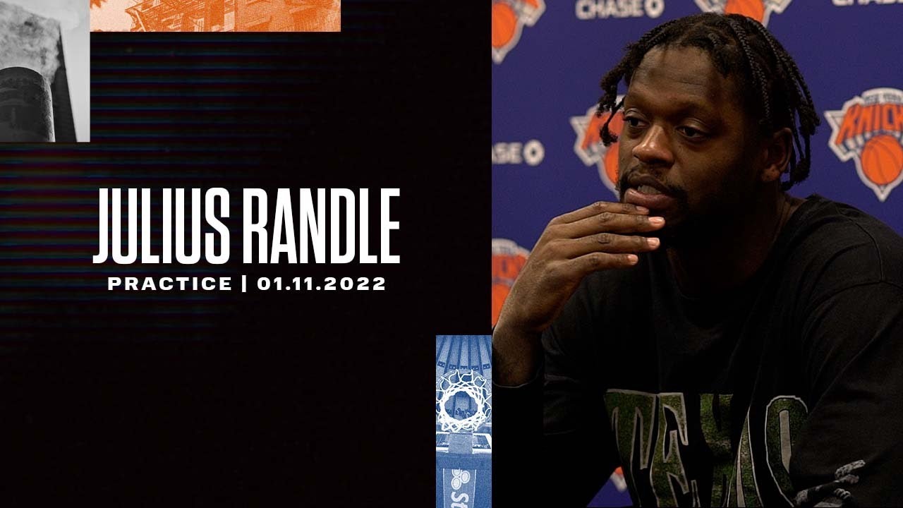 image 0 Julius Randle : Knicks Practice - 01/11/22