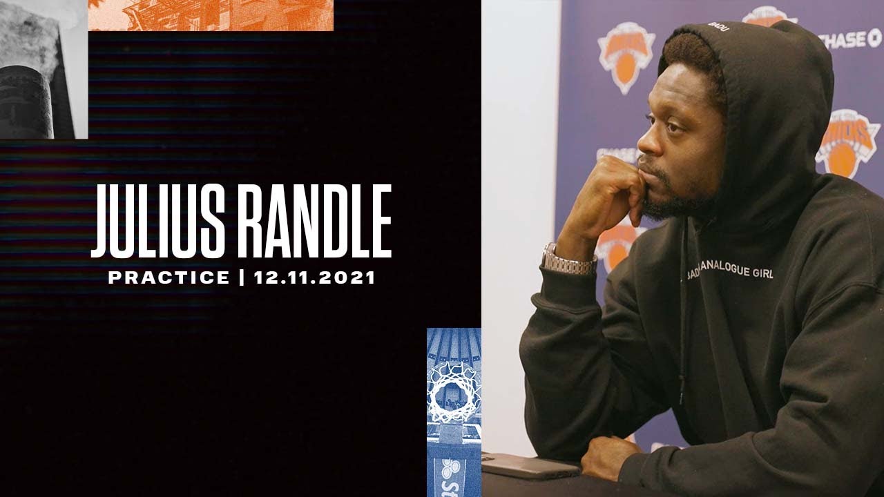 image 0 Julius Randle : Knicks Practice — 12/11/21