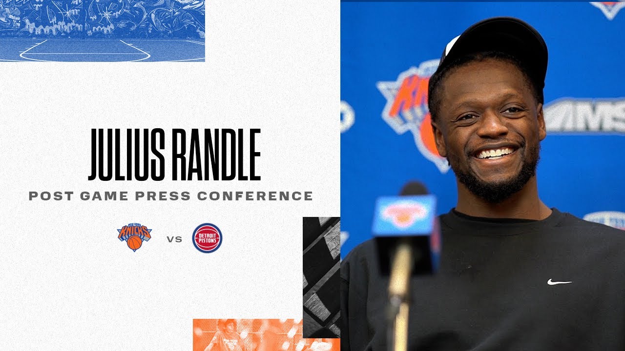 image 0 Julius Randle: we're Going To Compete And Build The Right Habits. : Knicks Post-game