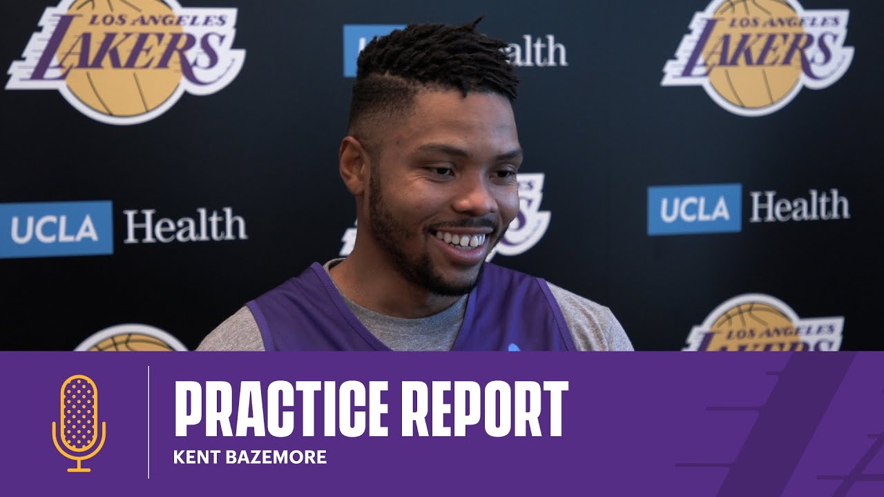 image 0 Kent Bazemore Discusses How He's Adjusting To His Role With The Lakers