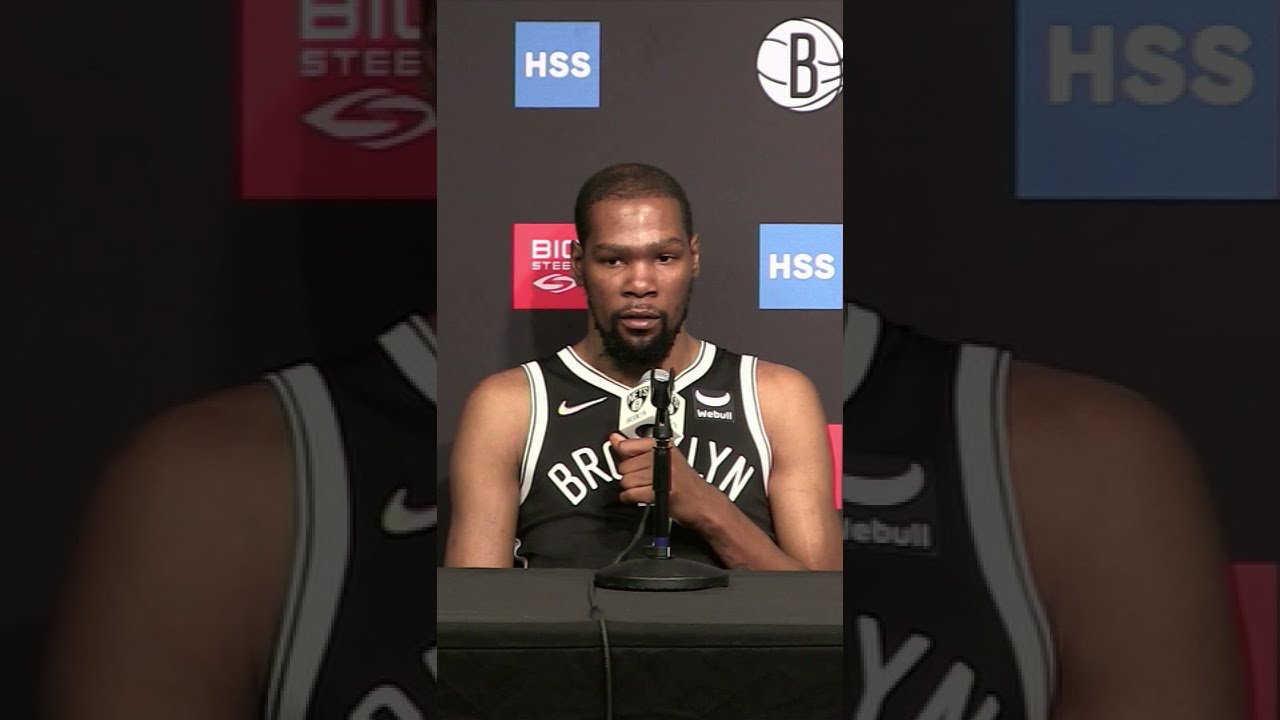image 0 Kevin Durant Isn't Worried About Kyrie's Availability For Nets' Home Games : #shorts