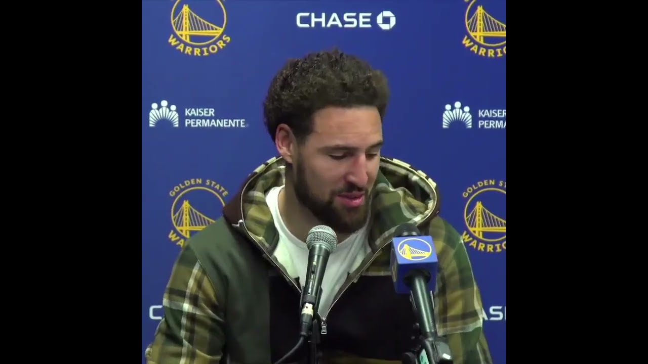 image 0 Klay Thompson Had This To Say When Asked About His Minutes Restriction : Nba On Espn