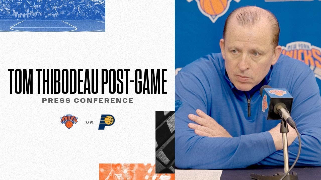 image 0 Knicks Postgame - Preseason Game 1 : Tom Thibodeau