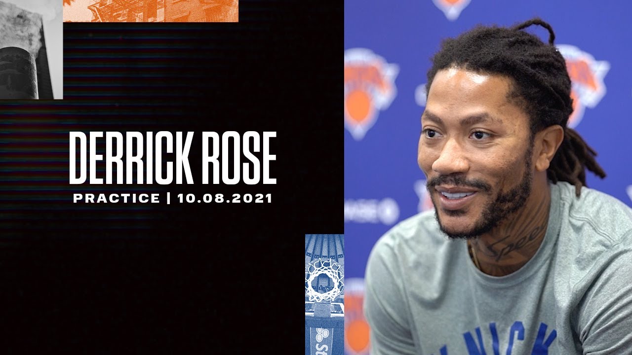 image 0 Knicks Practice : Derrick Rose (10/08/21)