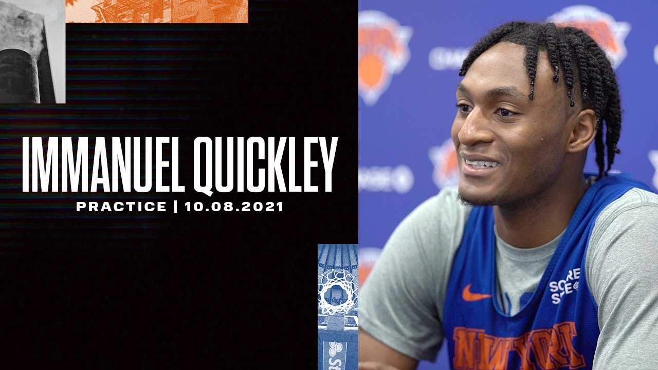 image 0 Knicks Practice : Immanuel Quickley (10/08/21)