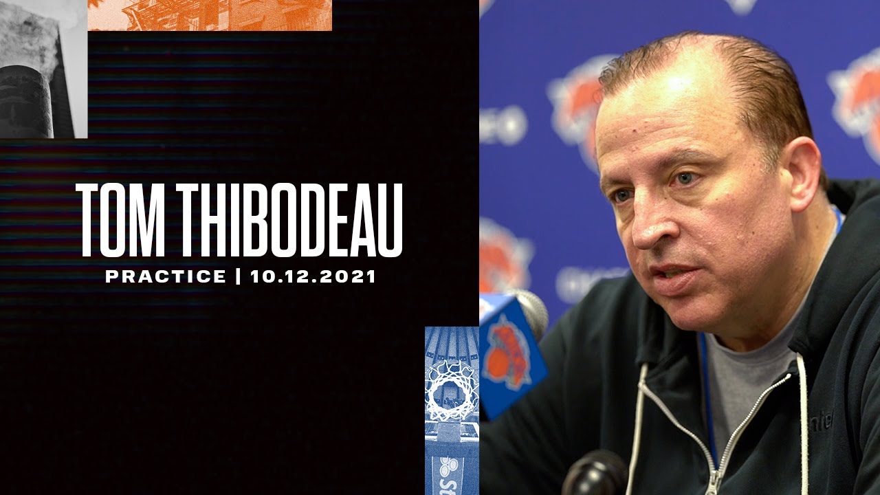 image 0 Knicks Practice - Tom Thibodeau (10/12/21)