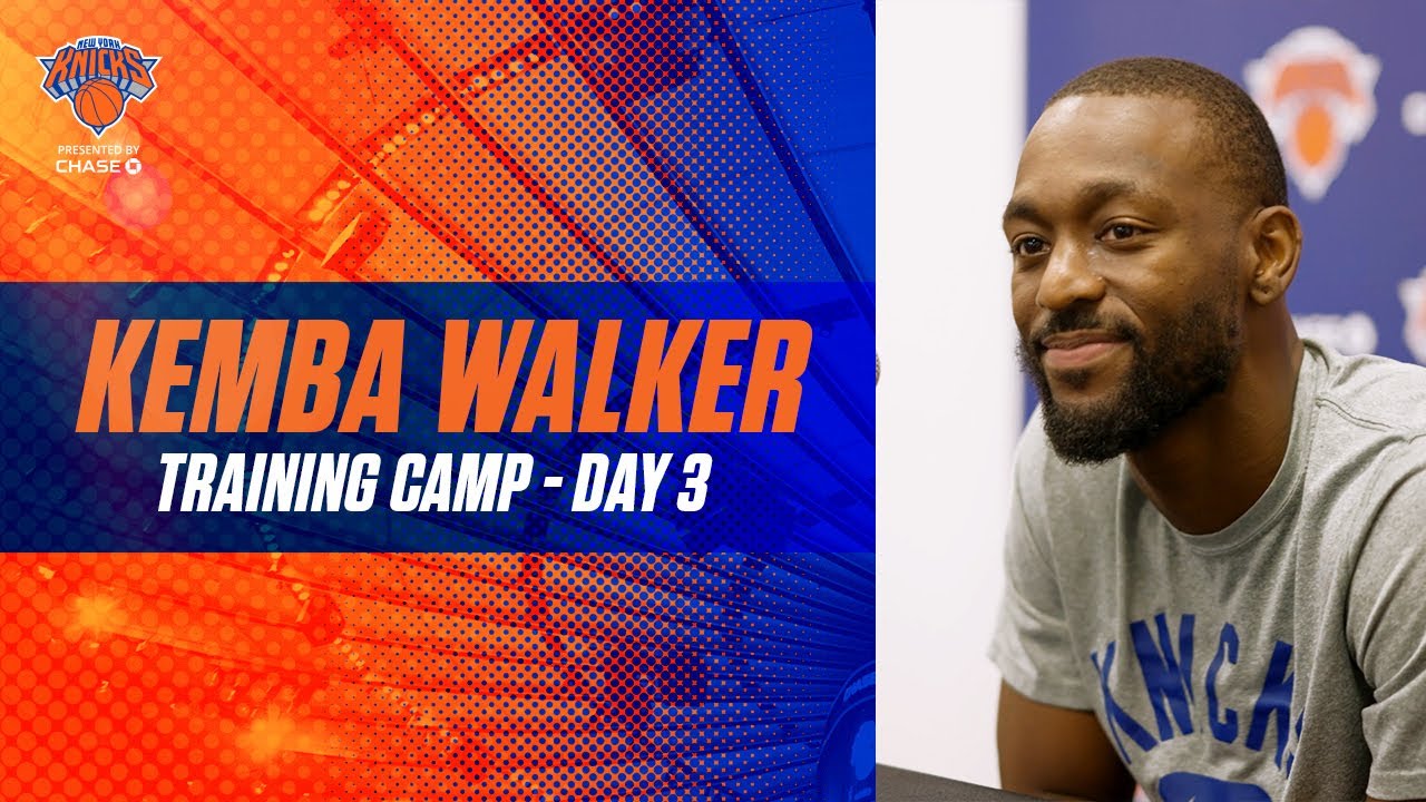 image 0 Knicks Training Camp Day 3 : Kemba Walker