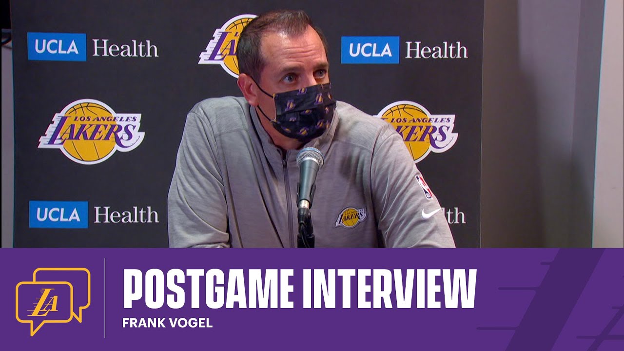 image 0 Lakers Postgame: Frank Vogel (10/14/21)