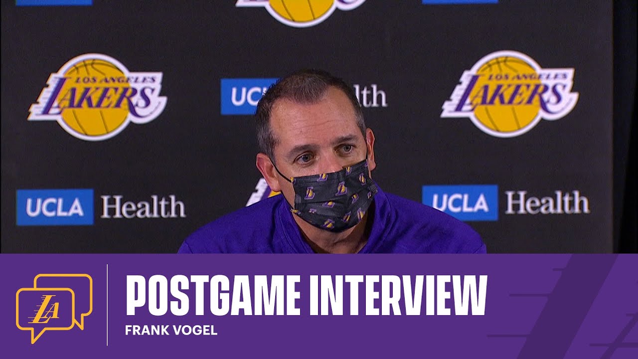 image 0 Lakers Postgame: Frank Vogel (10/8/21)