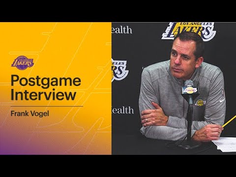 image 0 Lakers Postgame: Frank Vogel (11/15/21)
