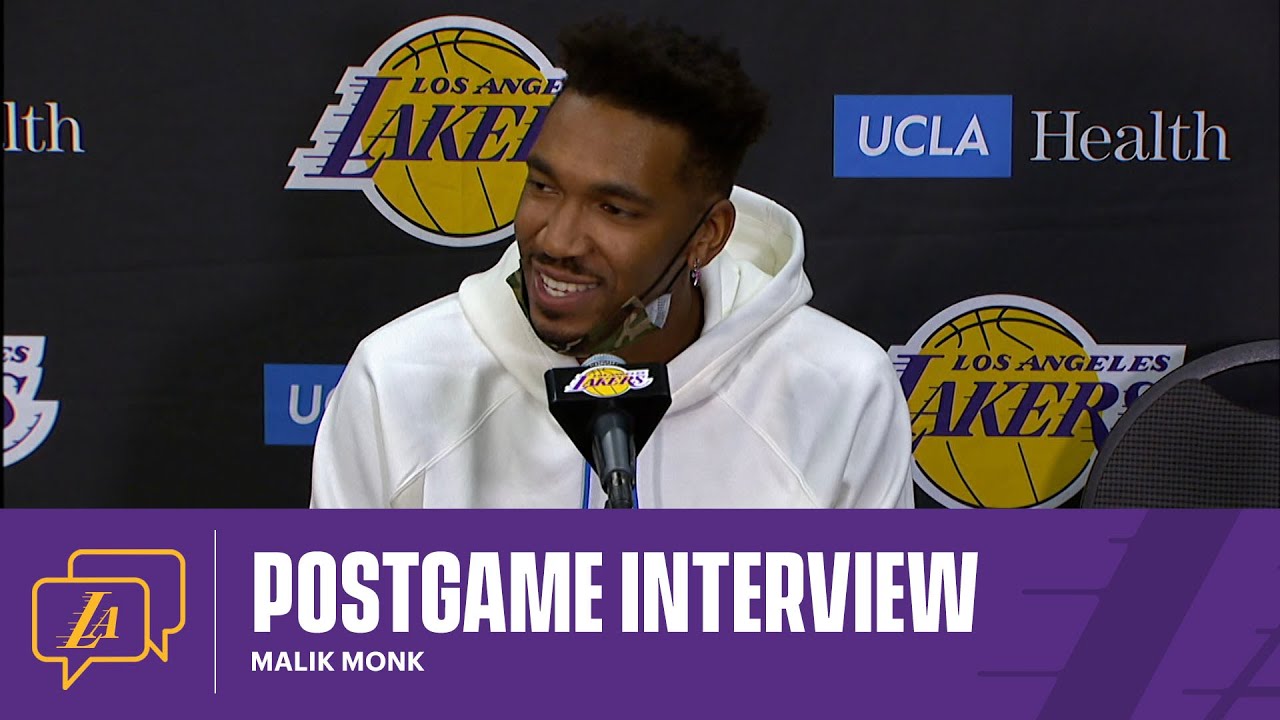 image 0 Lakers Postgame: Malik Monk (10/3/21)