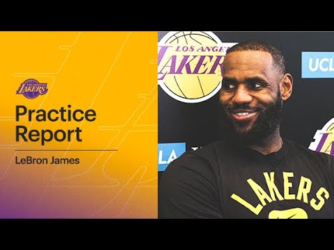 image 0 Lebron James Discusses His Weekend At The Saturday Showcase And The Journey Ahead : Lakers Practice