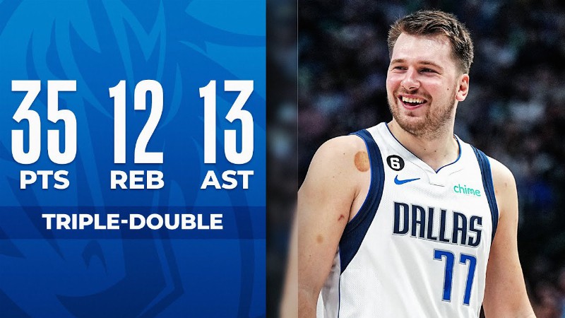 Luka Drops Another Triple-double In Just 34 Minutes : December 29 2022